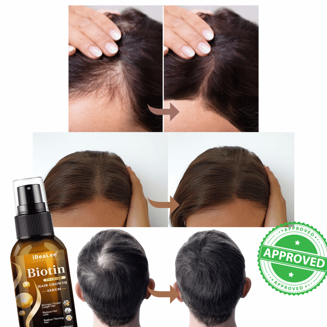 Biotina iBeaLee Crescimento Capilar - DeLuxe Hair