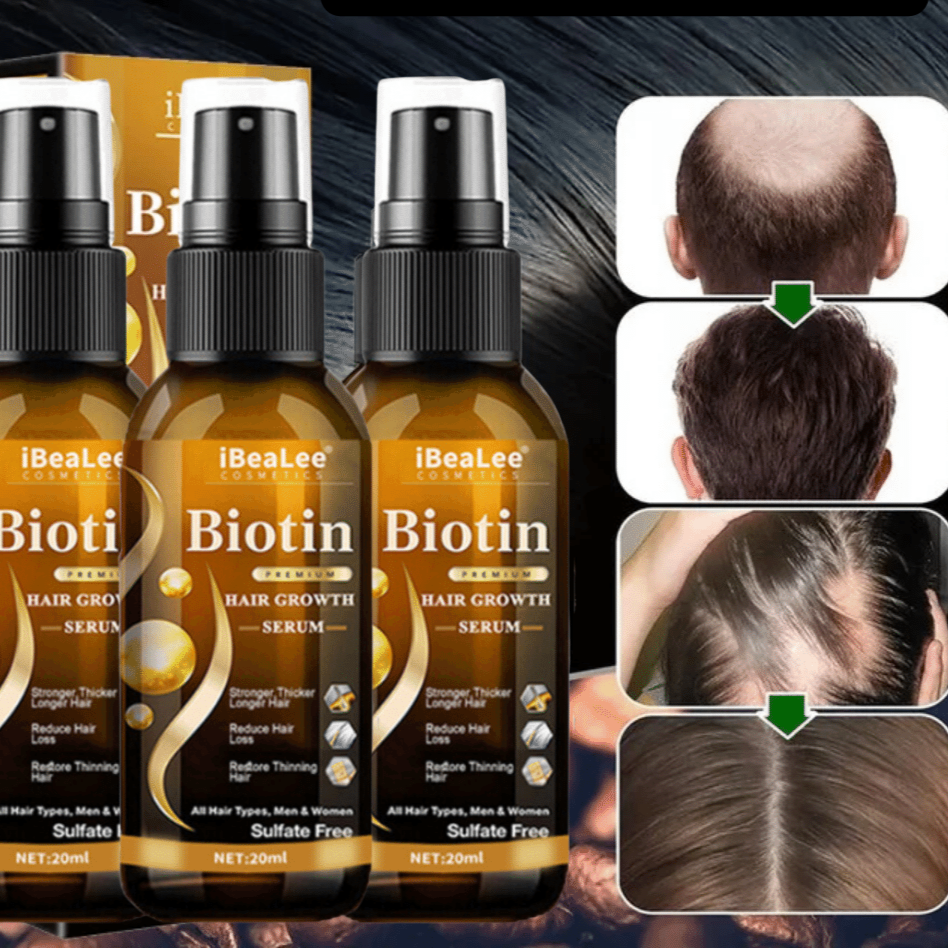 Biotina iBeaLee Crescimento Capilar - DeLuxe Hair