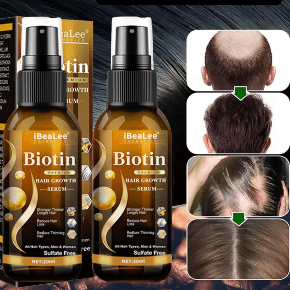 Biotina iBeaLee Crescimento Capilar - DeLuxe Hair