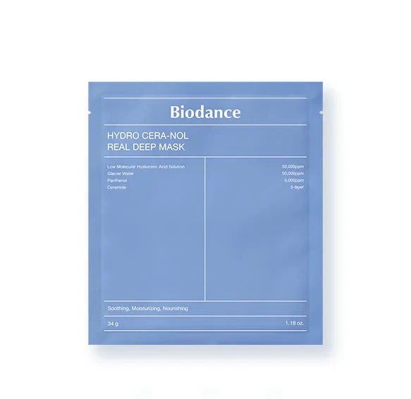 BIODANCE Hydro Cera-Nol Real Deep Mask Sheet (COMPRE 1 LEVE 4)