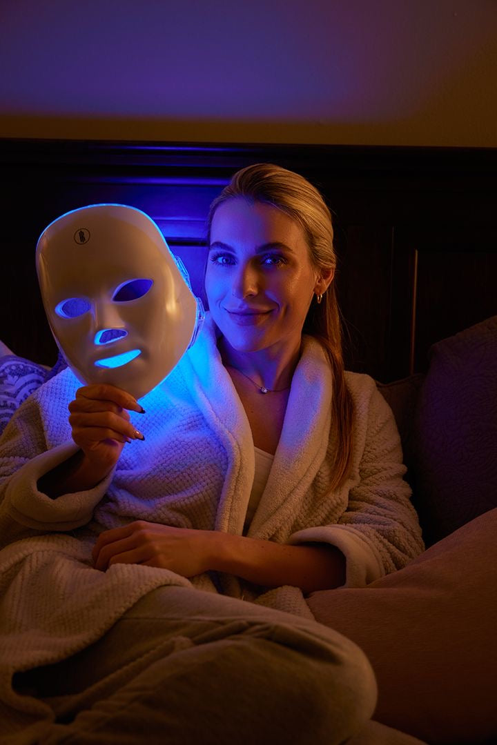 Máscara Facial LED com 7 cores - Ellegance DeLuxe